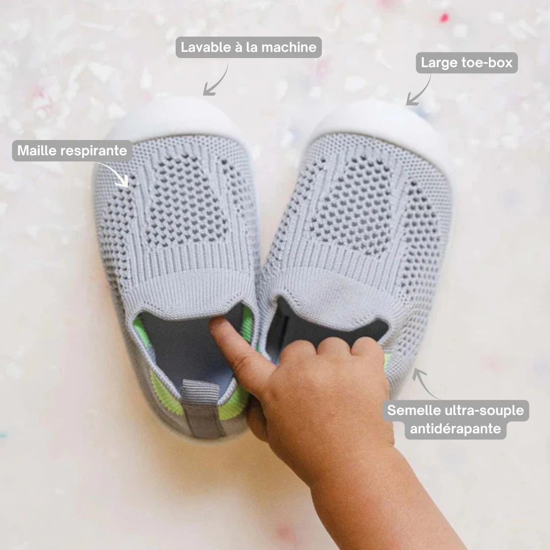 Chaussures Souples Bébé | Respirantes & Confortables